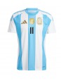 Argentina Angel Di Maria #11 Domácí Dres Copa America 2024 Krátký Rukáv